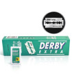 Paquete de 100 Cuchillas de Afeitar DERBY Extra Doble Filo