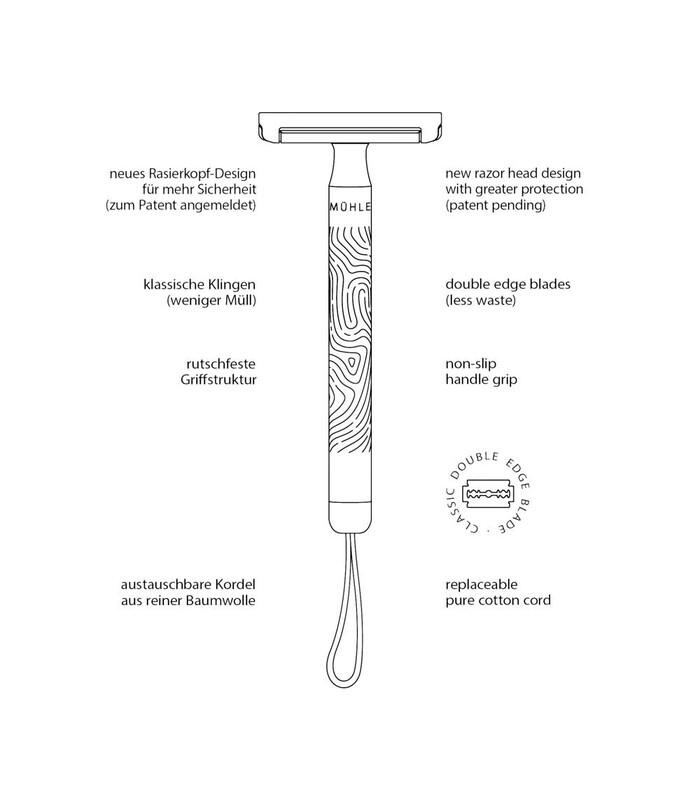 Cordel para Maquinilla de Afeitar Mühle Companion Coral  - 4