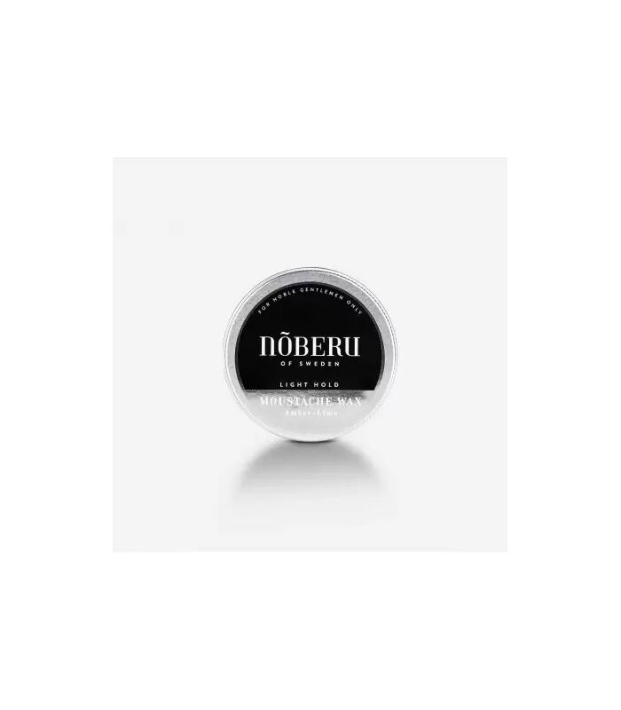 Cera para Bigote Noberu of Sweden Ámbar Lima Fijación Ligera 30ml  - 2