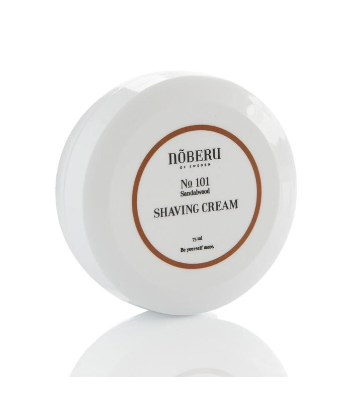 Crema de Afeitar Noberu of Sweden 75ml Sándalo  - 1